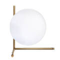 Gold Simple Simple Metal Flights Opal Glass Table Flights